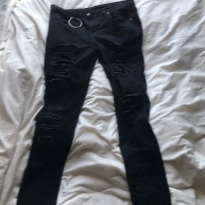 Killstar Trash Talk Jeans- Size: Small